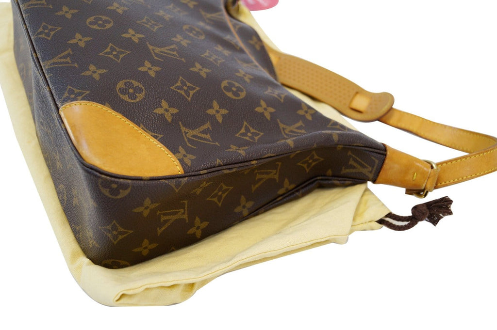 LOUIS VUITTON Monogram Canvas Boulongne Brown Shoulder Bag