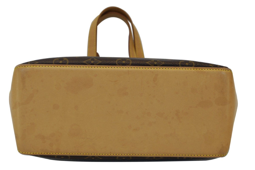 LOUIS VUITTON Monogram Canvas Brown Piano Cabas Tote Bag