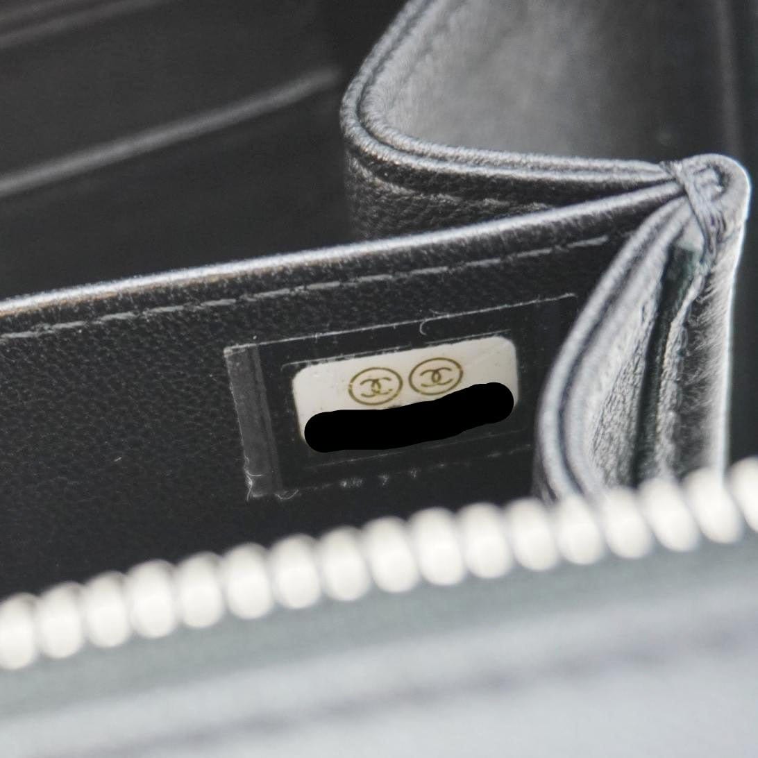 Chanel CC Quilted Leather Camera Crossbody Bag Black