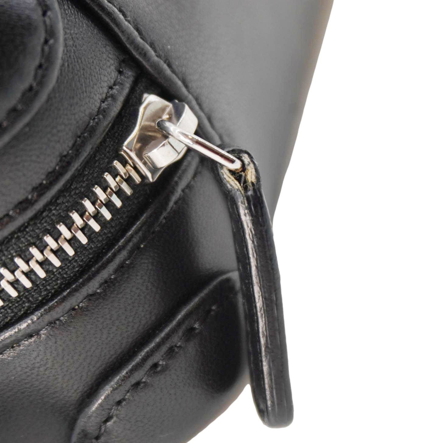 Chanel CC Quilted Leather Camera Crossbody Bag Black