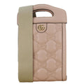 GUCCI Gucci Matelasse Mini Leather Top Handle Crossbody Bag Pink 723776