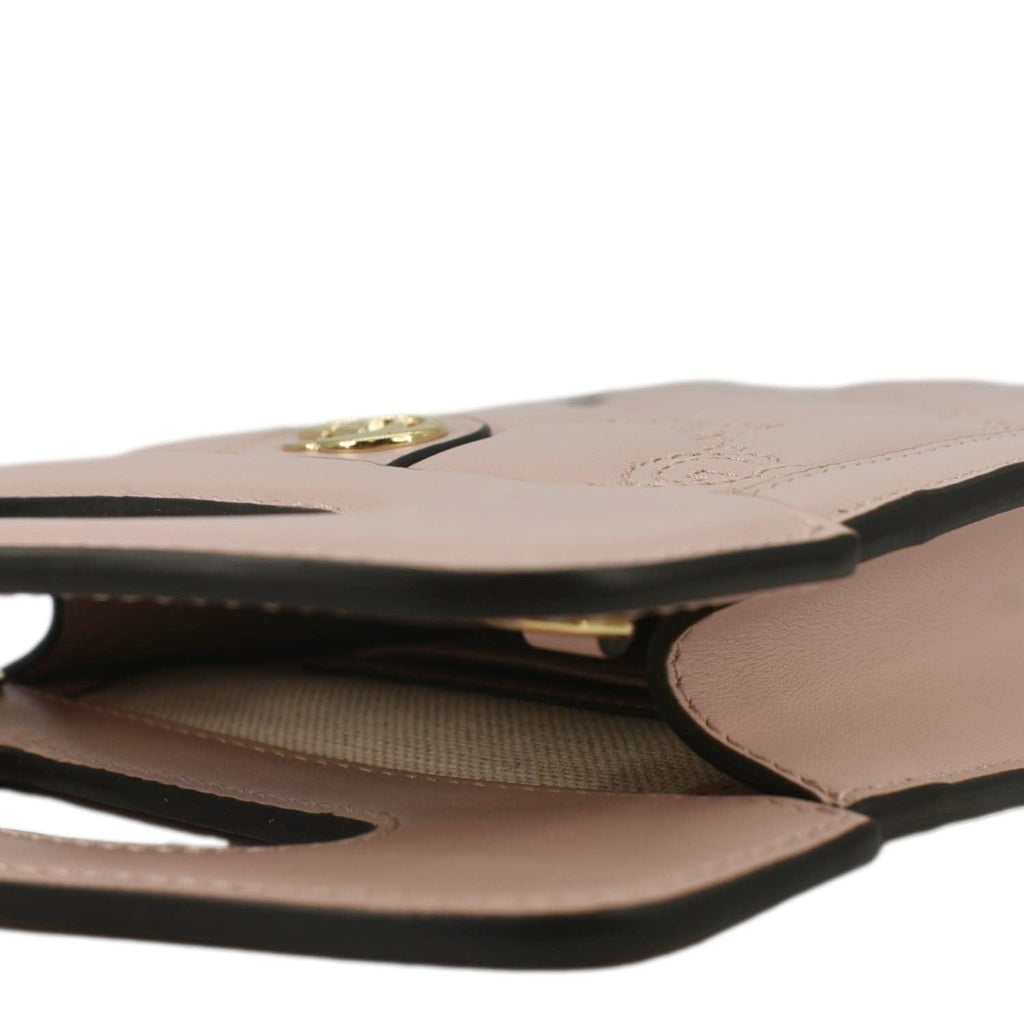 GUCCI Gucci Matelasse Mini Leather Top Handle Crossbody Bag Pink 723776