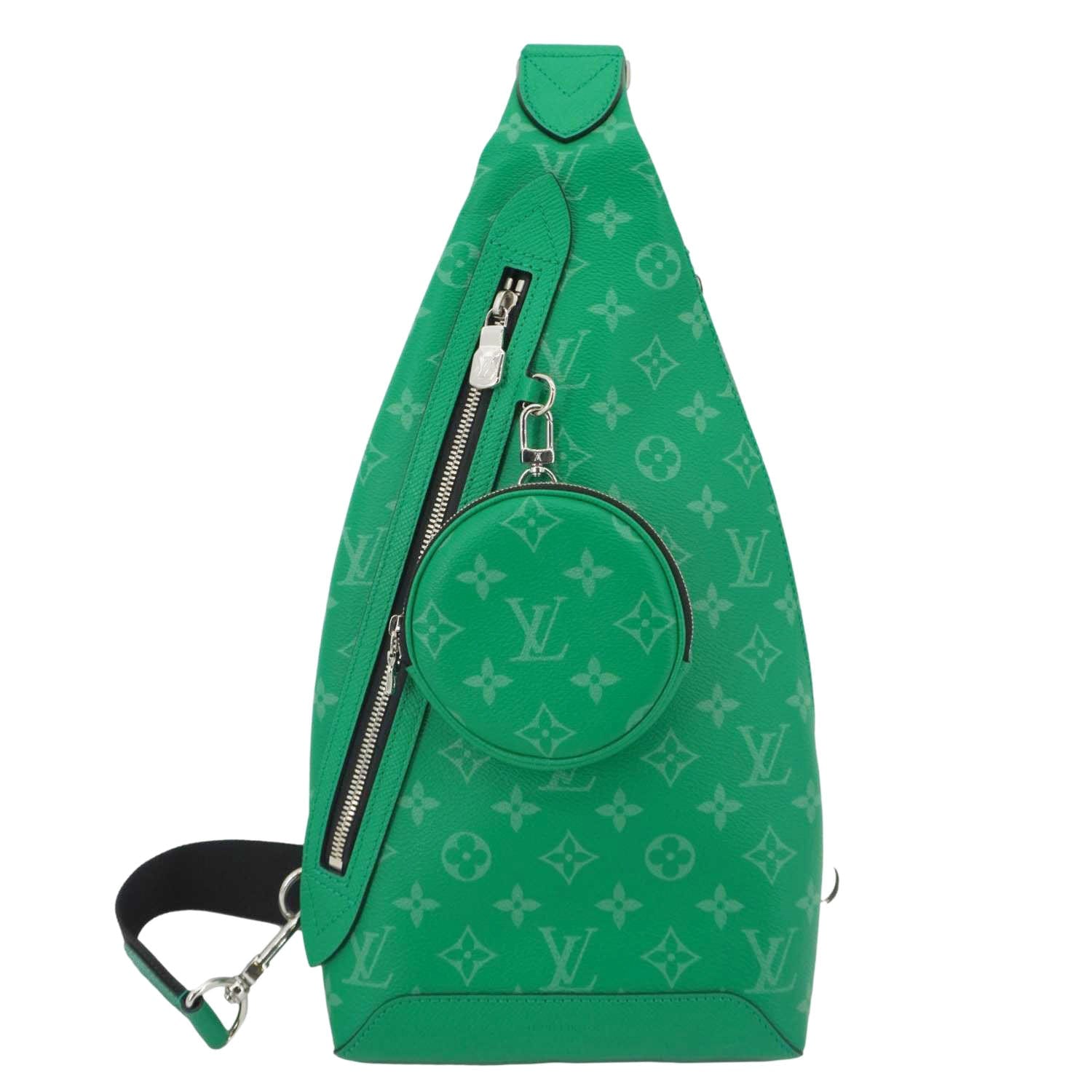 LOUIS VUITTON Duo Taigarama Slingbag Cactus Green