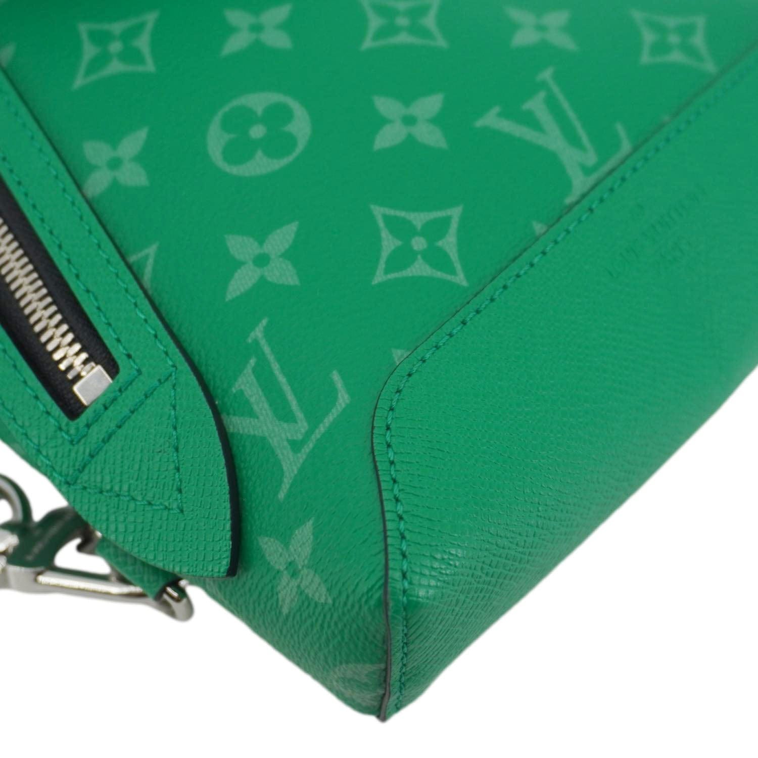 LOUIS VUITTON Duo Taigarama Slingbag Cactus Green