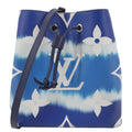 LOUIS VUITTON Escale Neonoe MM Monogram Giant Shoulder Bag Blue
