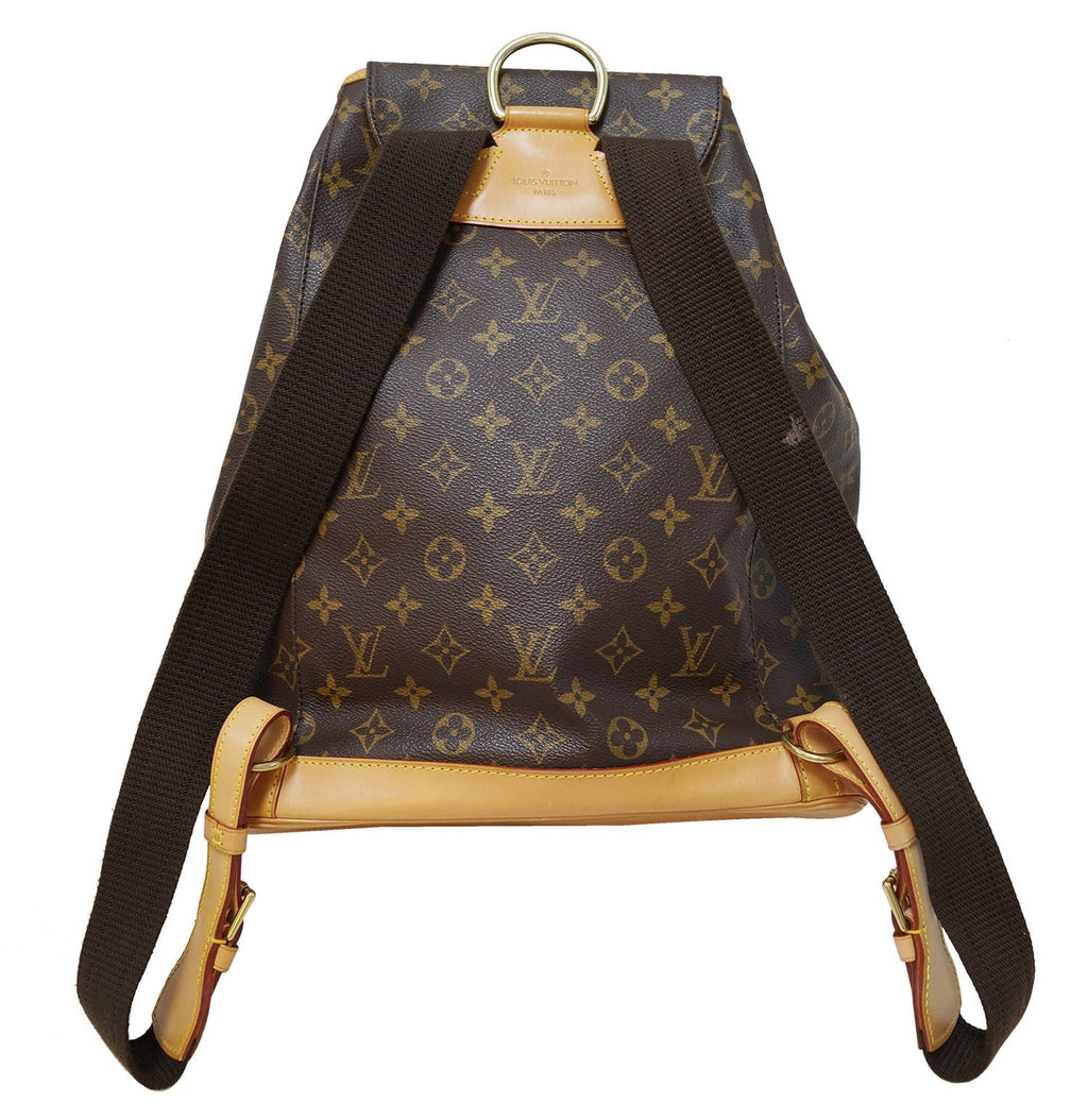 LOUIS VUITTON Backpack Monogram Canvas Montsouris GM