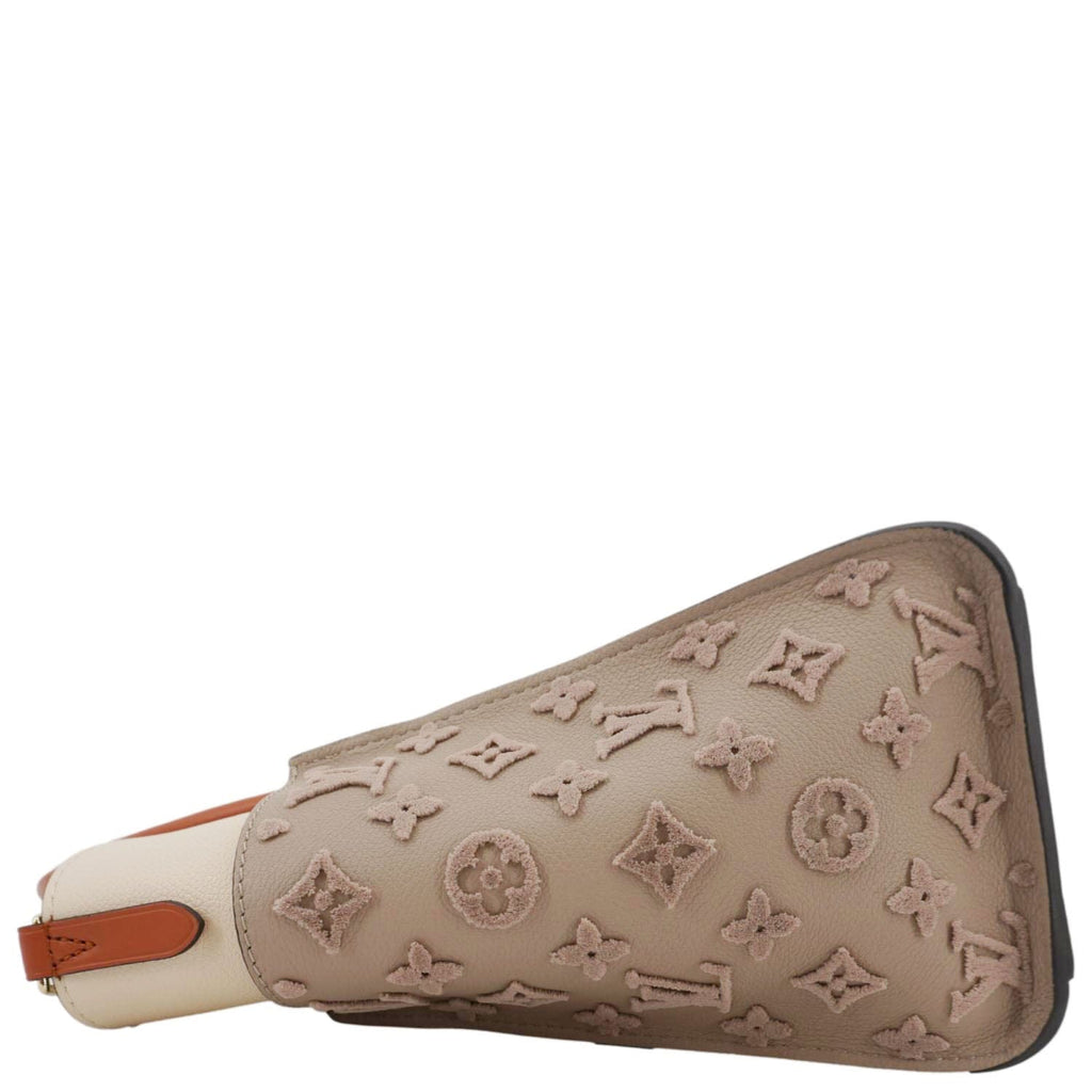 LOUIS VUITTON On My Side MM Monogram Tufting Shoulder Bag Galet