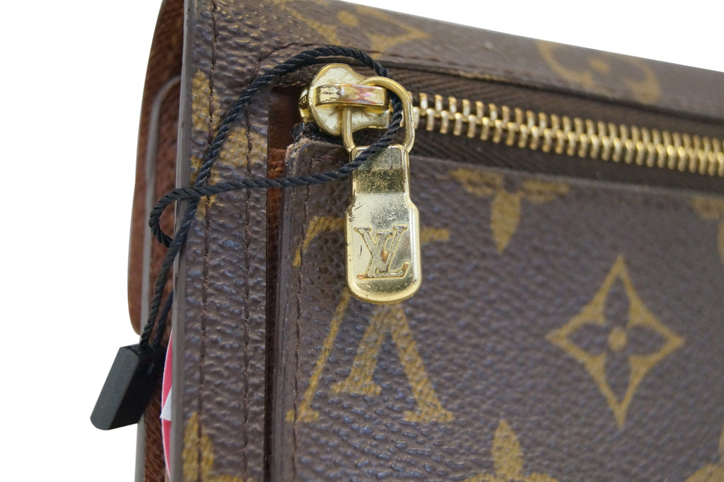 LOUIS VUITTON Monogram Canvas Brown Koala Wallet TT1215