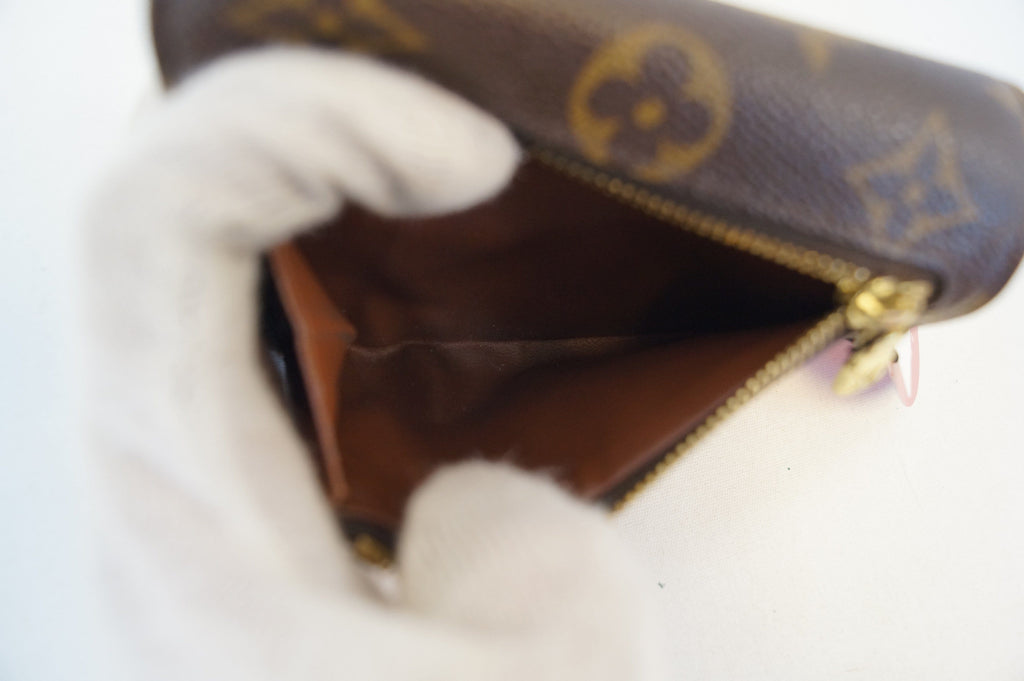 LOUIS VUITTON Monogram Canvas Brown Koala Wallet TT1215