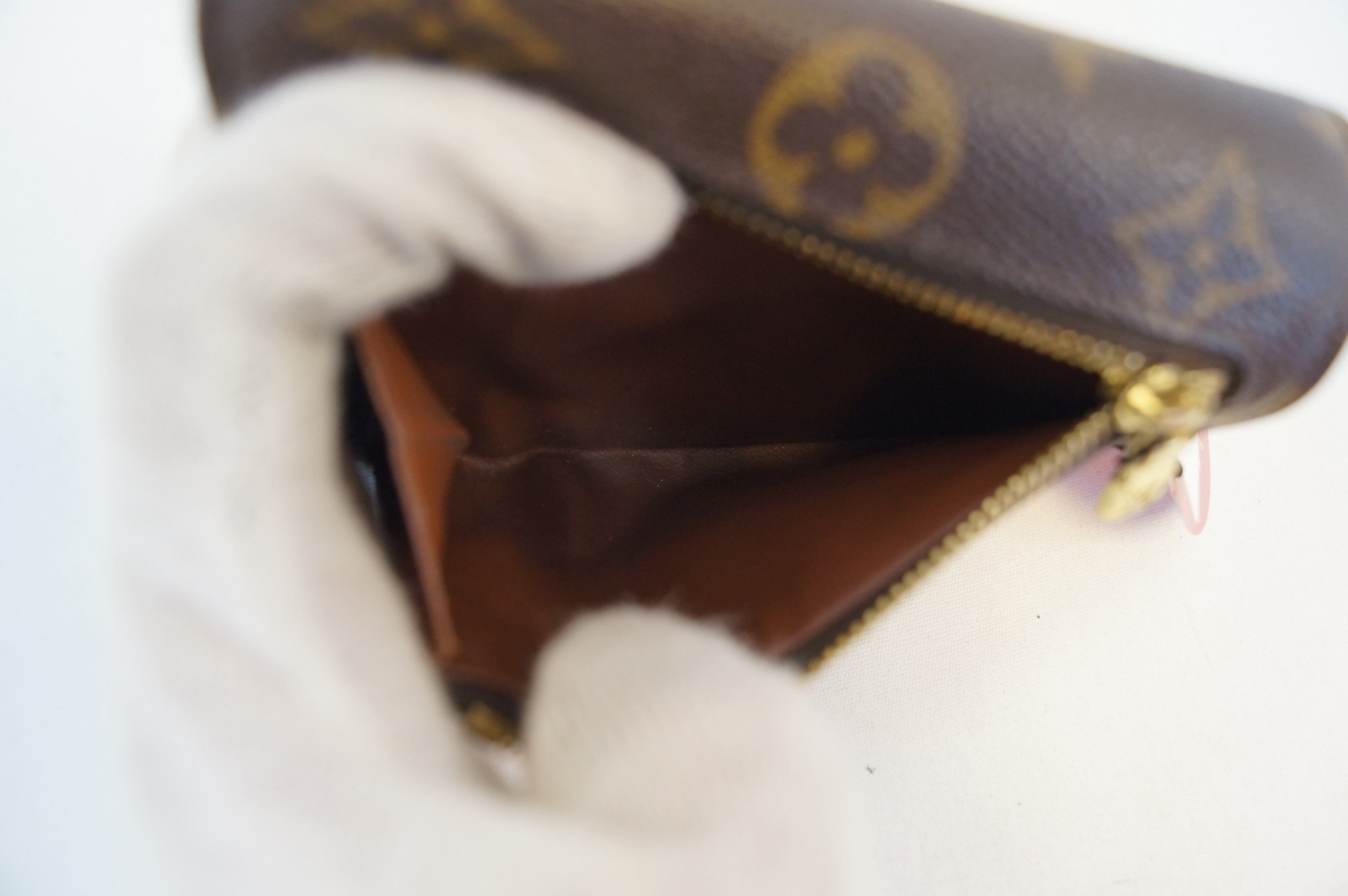 LOUIS VUITTON Monogram Canvas Brown Koala Wallet TT1215