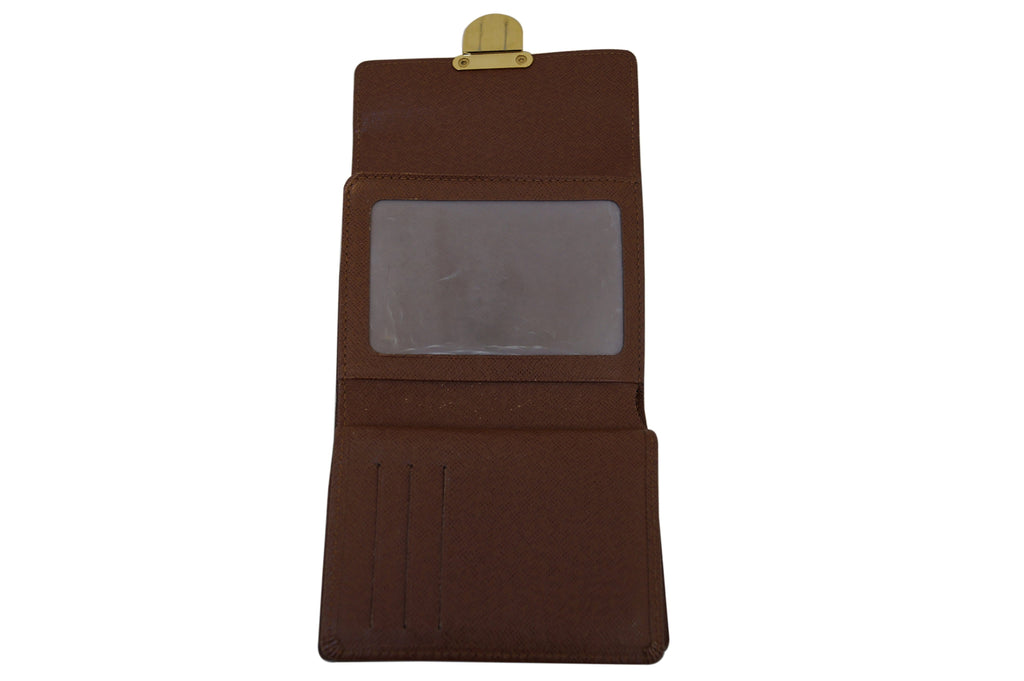 LOUIS VUITTON Monogram Canvas Brown Koala Wallet TT1215