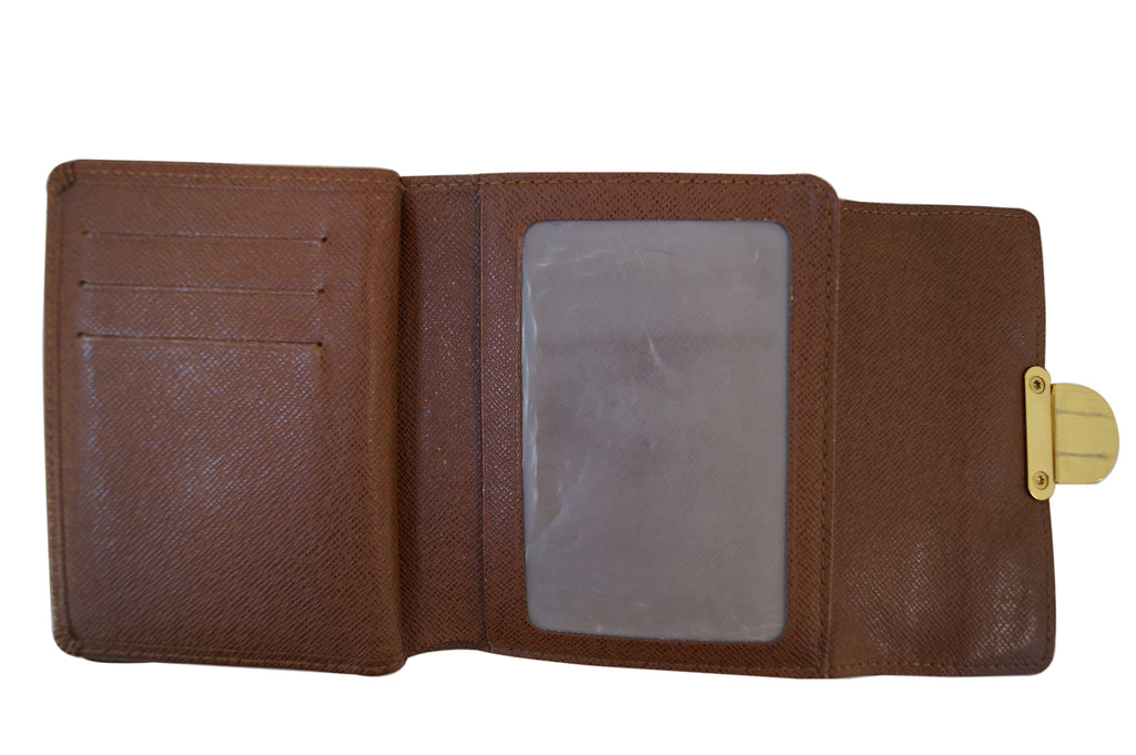 LOUIS VUITTON Monogram Canvas Brown Koala Wallet TT1215
