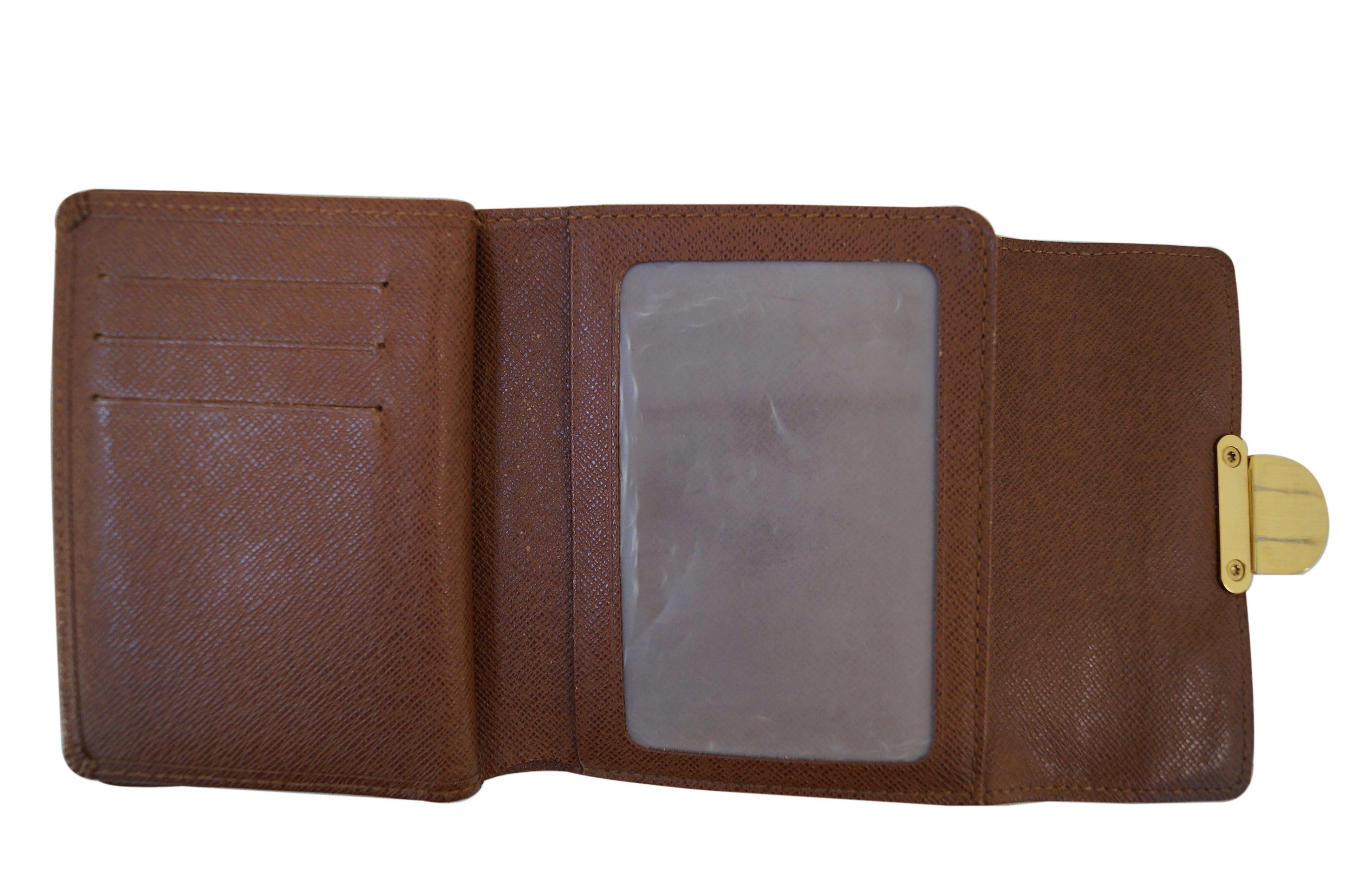 LOUIS VUITTON Monogram Canvas Brown Koala Wallet TT1215