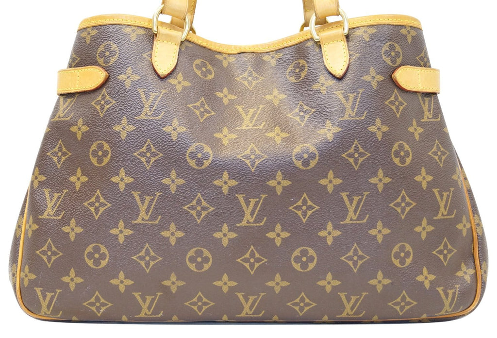 LOUIS VUITTON Monogram Canvas Batignolles Horizontal Shoulder Tote Bag