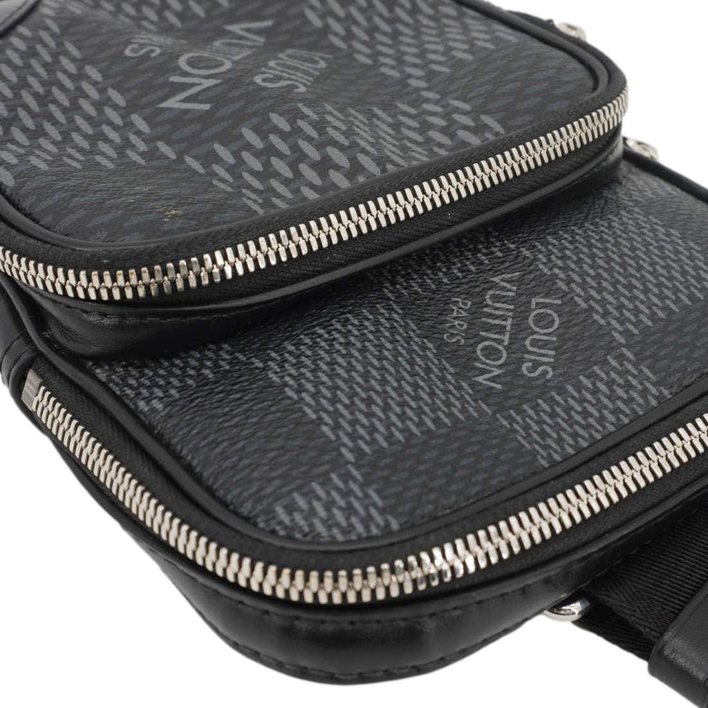 Louis Vuitton  3D Amazone Damier Graphite Crossbody Bag Black