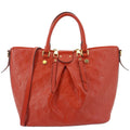LOUIS VUITTON Mazarine PM Monogram Empreinte Shoulder Bag Red