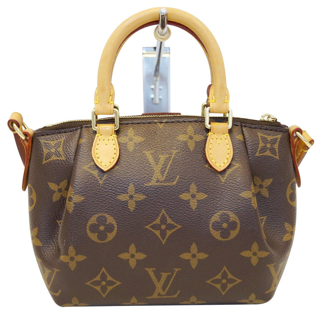LOUIS VUITTON Nano Turenne Brown Monogram Canvas  Crossbody Bag