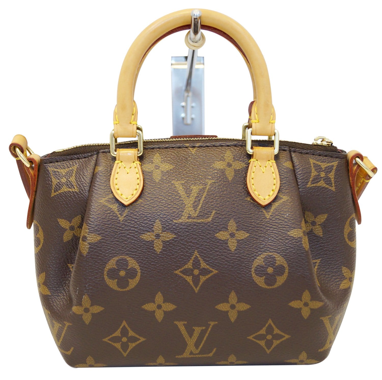 LOUIS VUITTON Nano Turenne Brown Monogram Canvas  Crossbody Bag