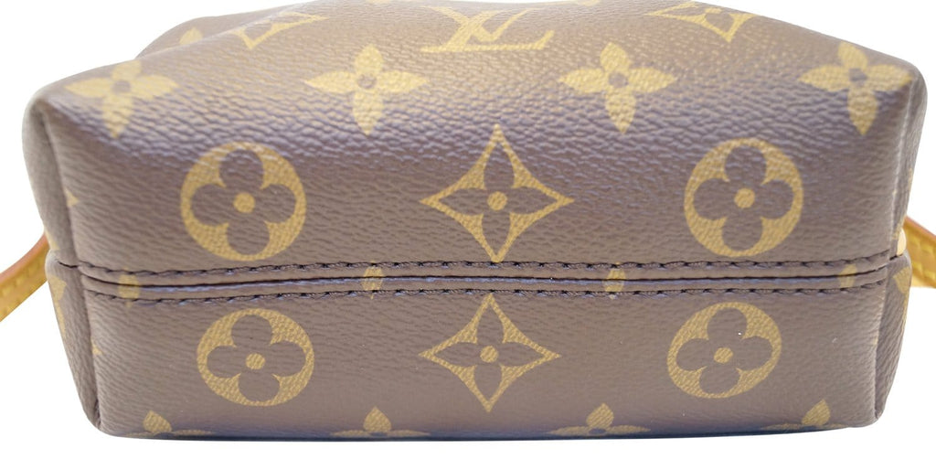 LOUIS VUITTON Nano Turenne Brown Monogram Canvas  Crossbody Bag