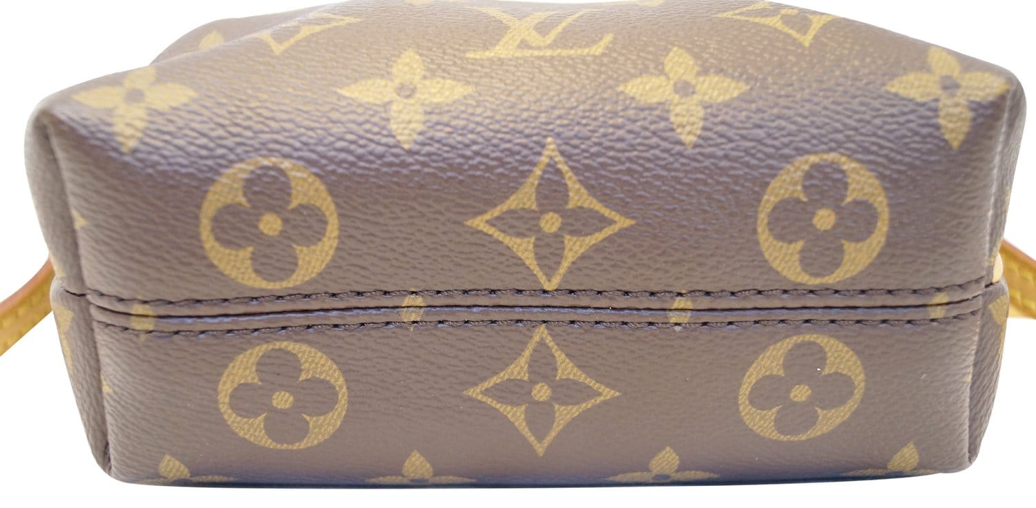 LOUIS VUITTON Nano Turenne Brown Monogram Canvas  Crossbody Bag