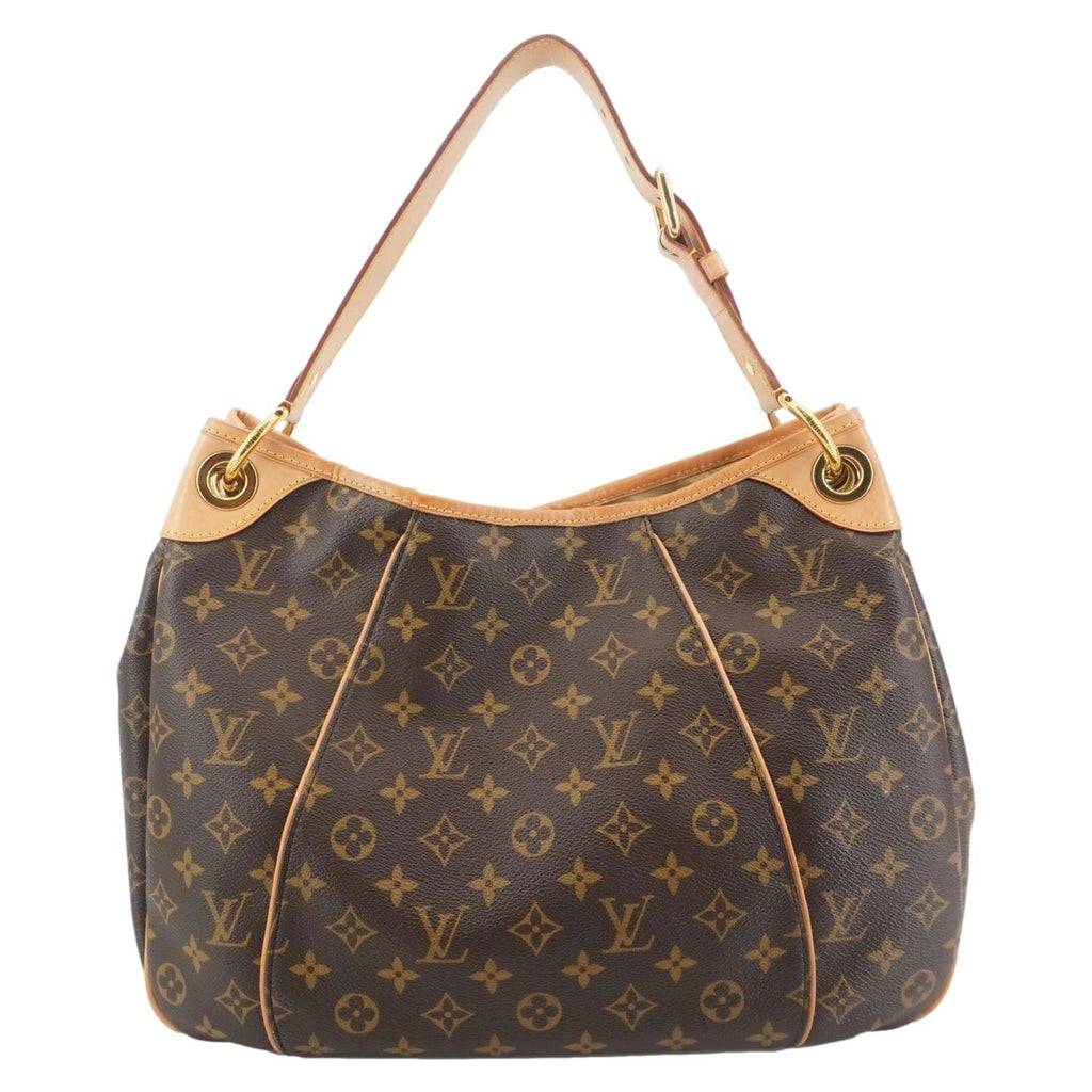 LOUIS VUITTON Galliera PM Monogram Canvas Shoulder Bag Brown