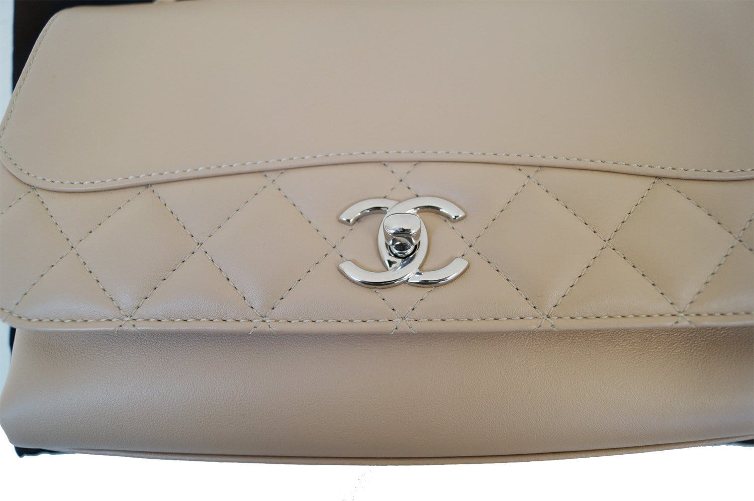 Chanel Rare CHANEL Classic Quilted Leather Double Chain CC Shoulder Bag