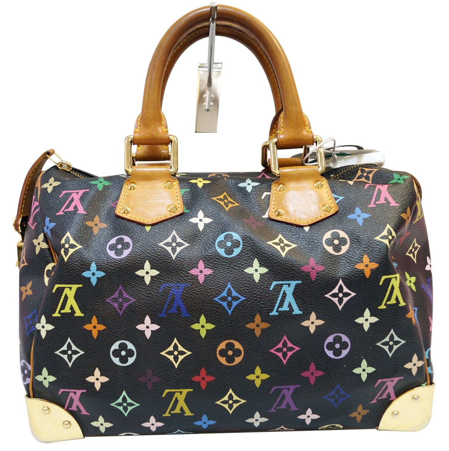 LOUIS VUITTON Speedy 30 Monogram Multicolor  Satchel Bag