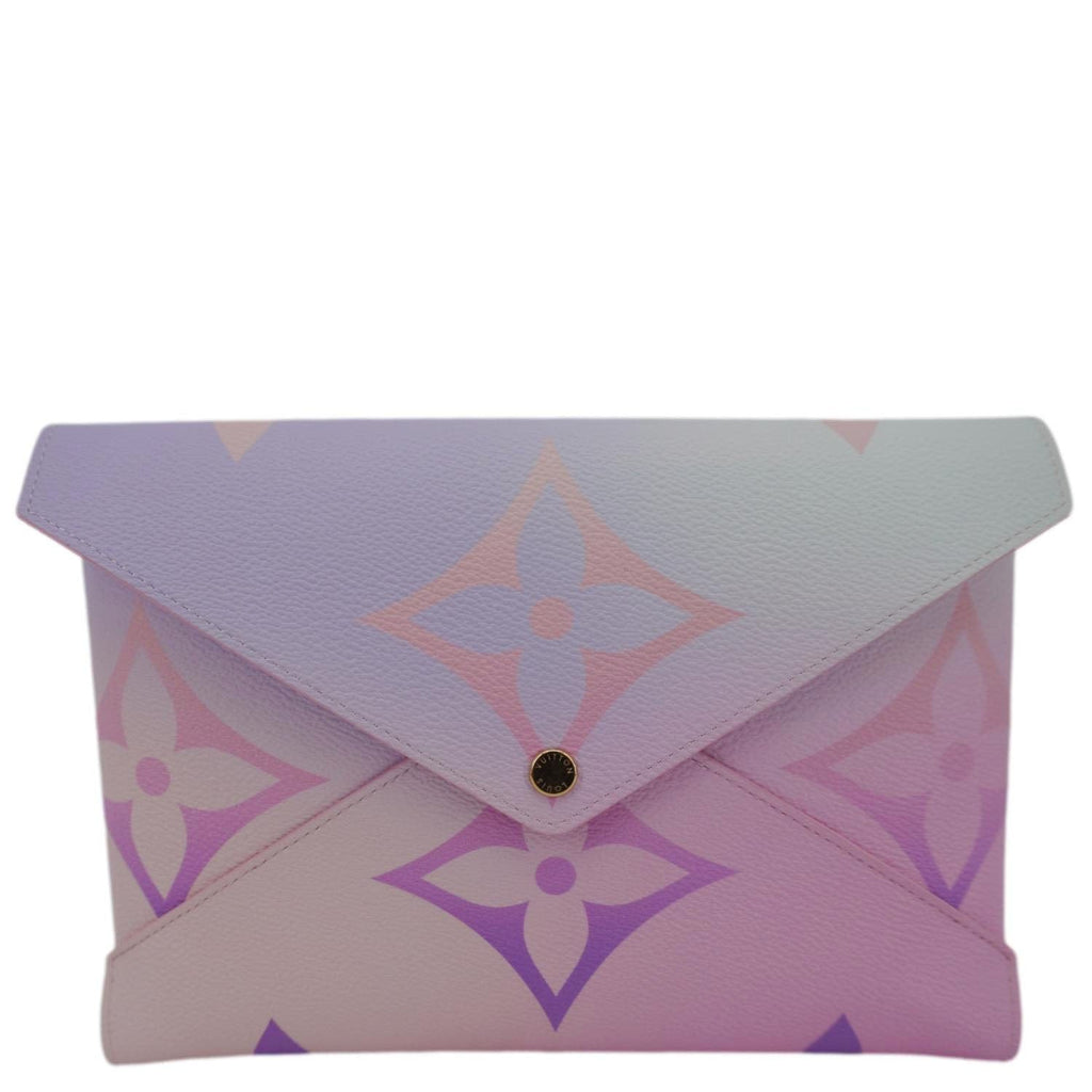 LOUIS VUITTON Kirigami Large Monogram Giant Spring In The City Pochette Sunrise Pastel