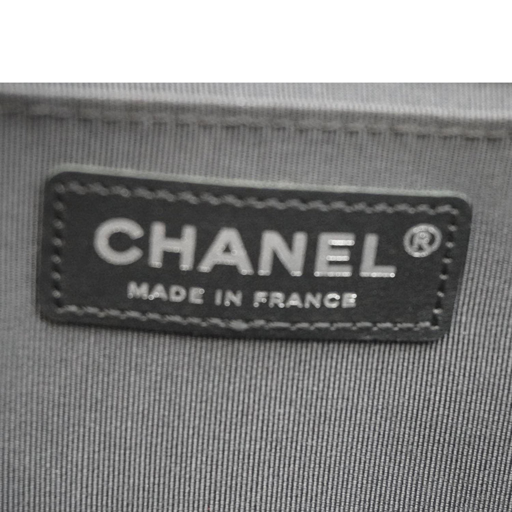 Chanel Celtic Boy Flap Leather Shoulder Bag Black