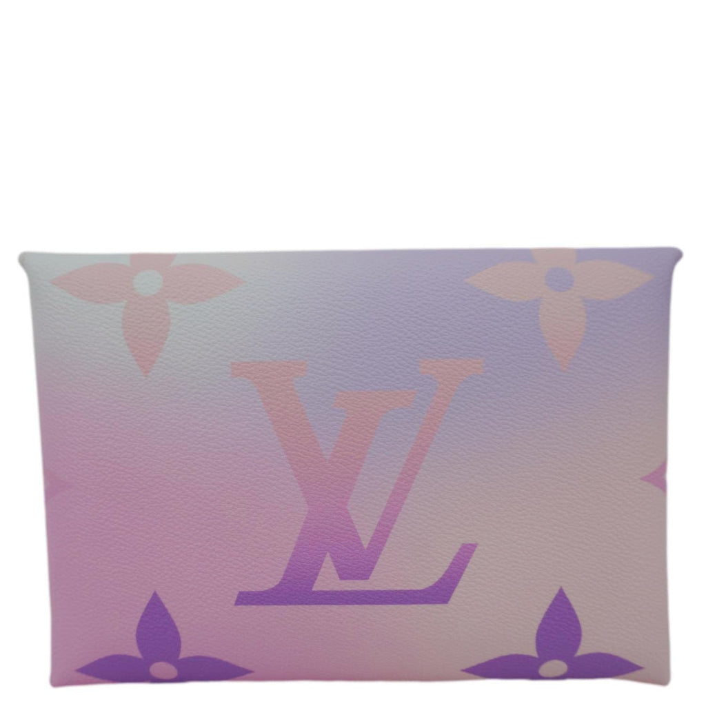 LOUIS VUITTON Kirigami Large Monogram Giant Spring In The City Pochette Sunrise Pastel