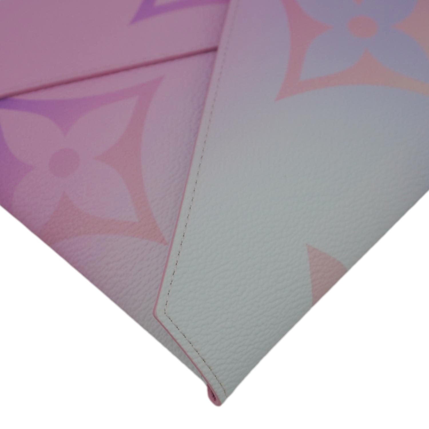 LOUIS VUITTON Kirigami Large Monogram Giant Spring In The City Pochette Sunrise Pastel