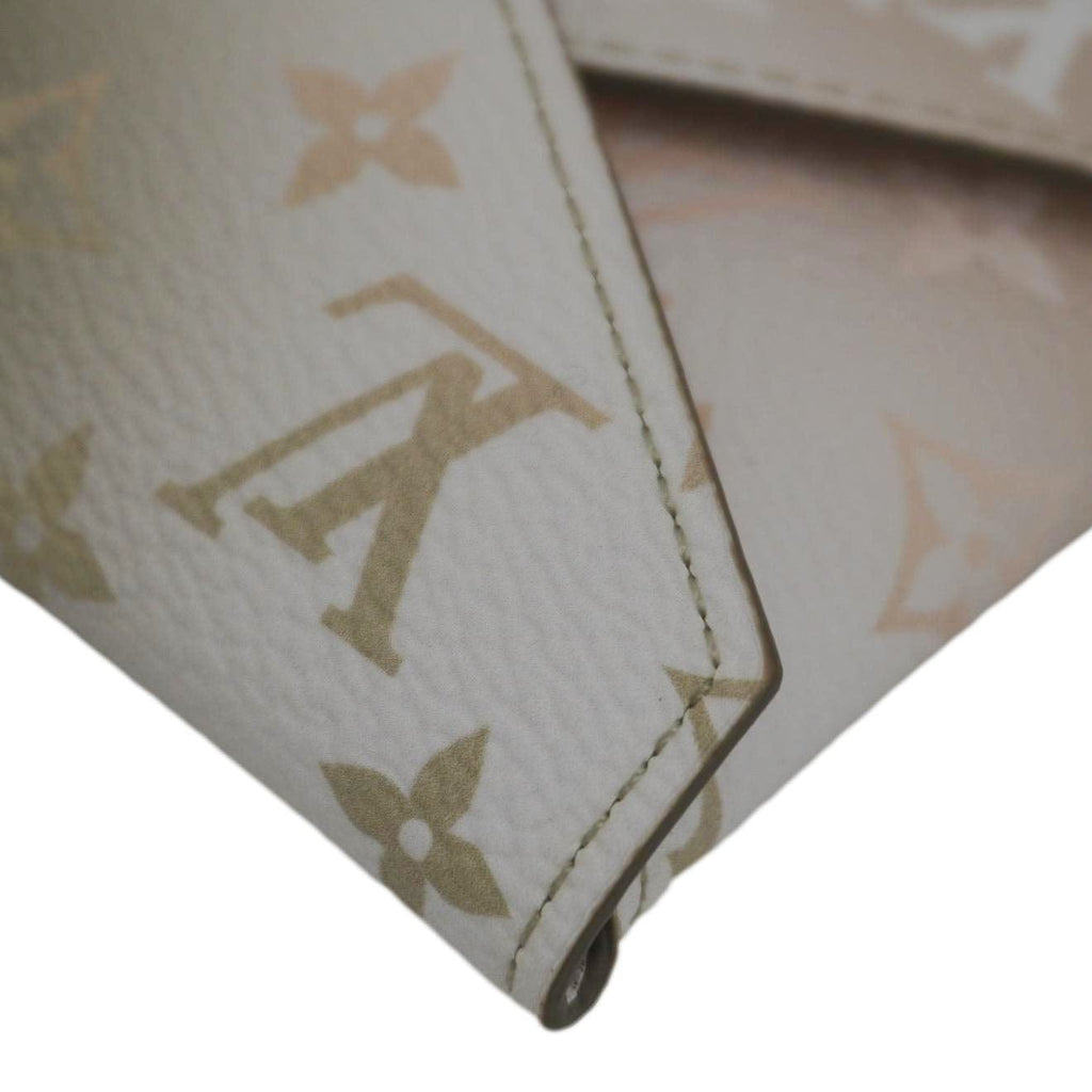 LOUIS VUITTON Kirigami Small Monogram Spring In The City Pochette Sunset Kaki