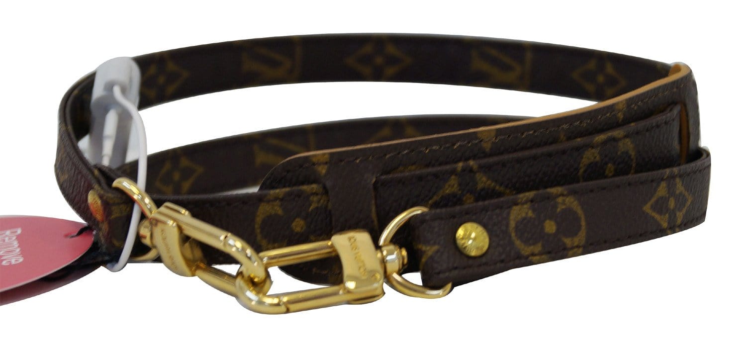 LOUIS VUITTON Monogram Leather Brown Strap Metis and Similar