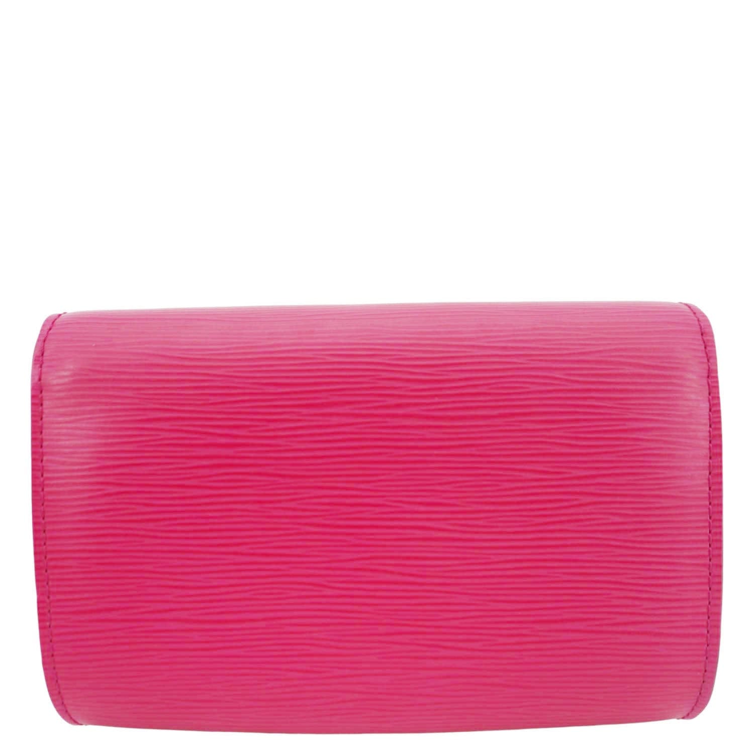 LOUIS VUITTON Louise PM Epi Leather Crossbody Bag Pink