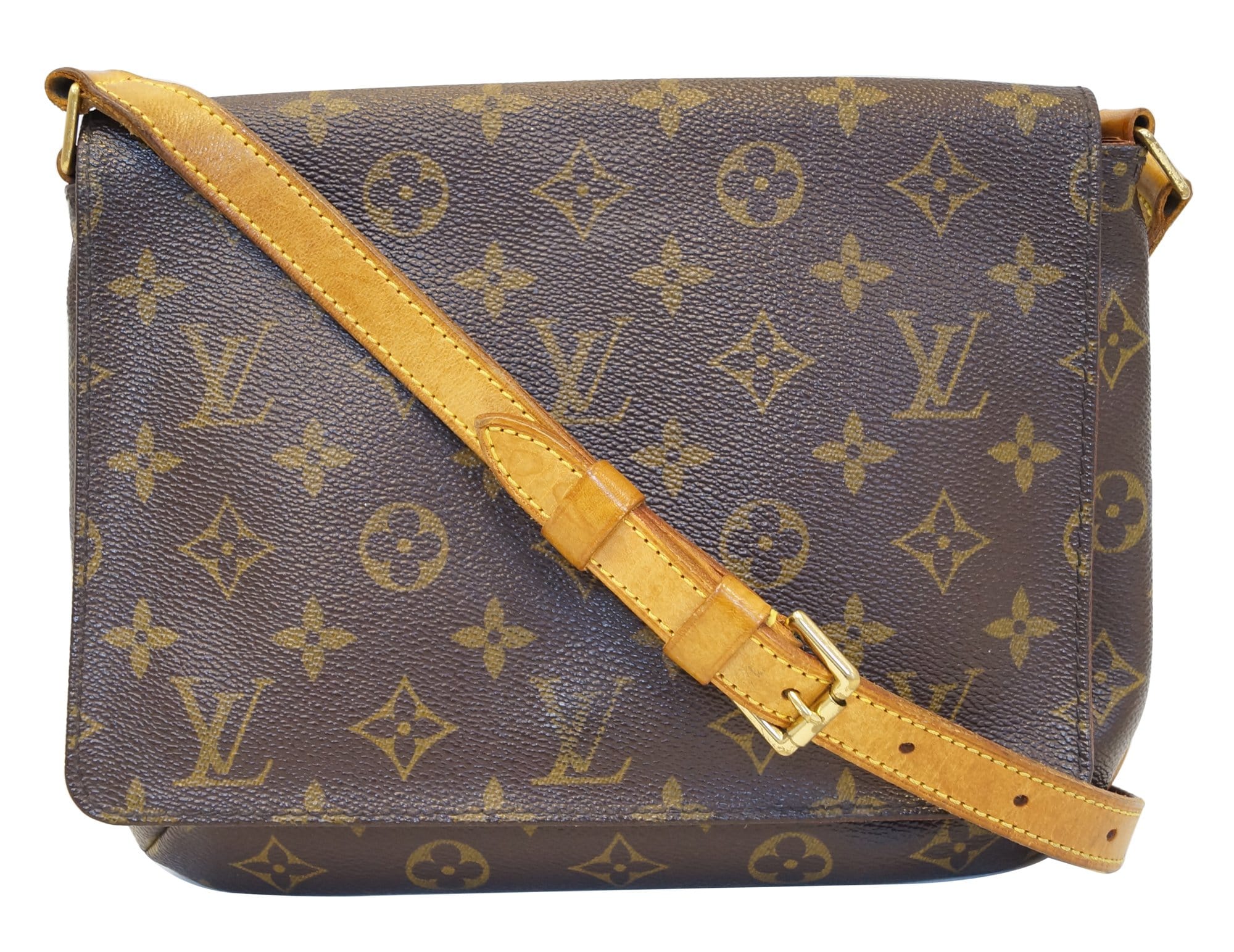 LOUIS VUITTON Mtte Tango Monogram Canvas Short Strap Shoulder Bag