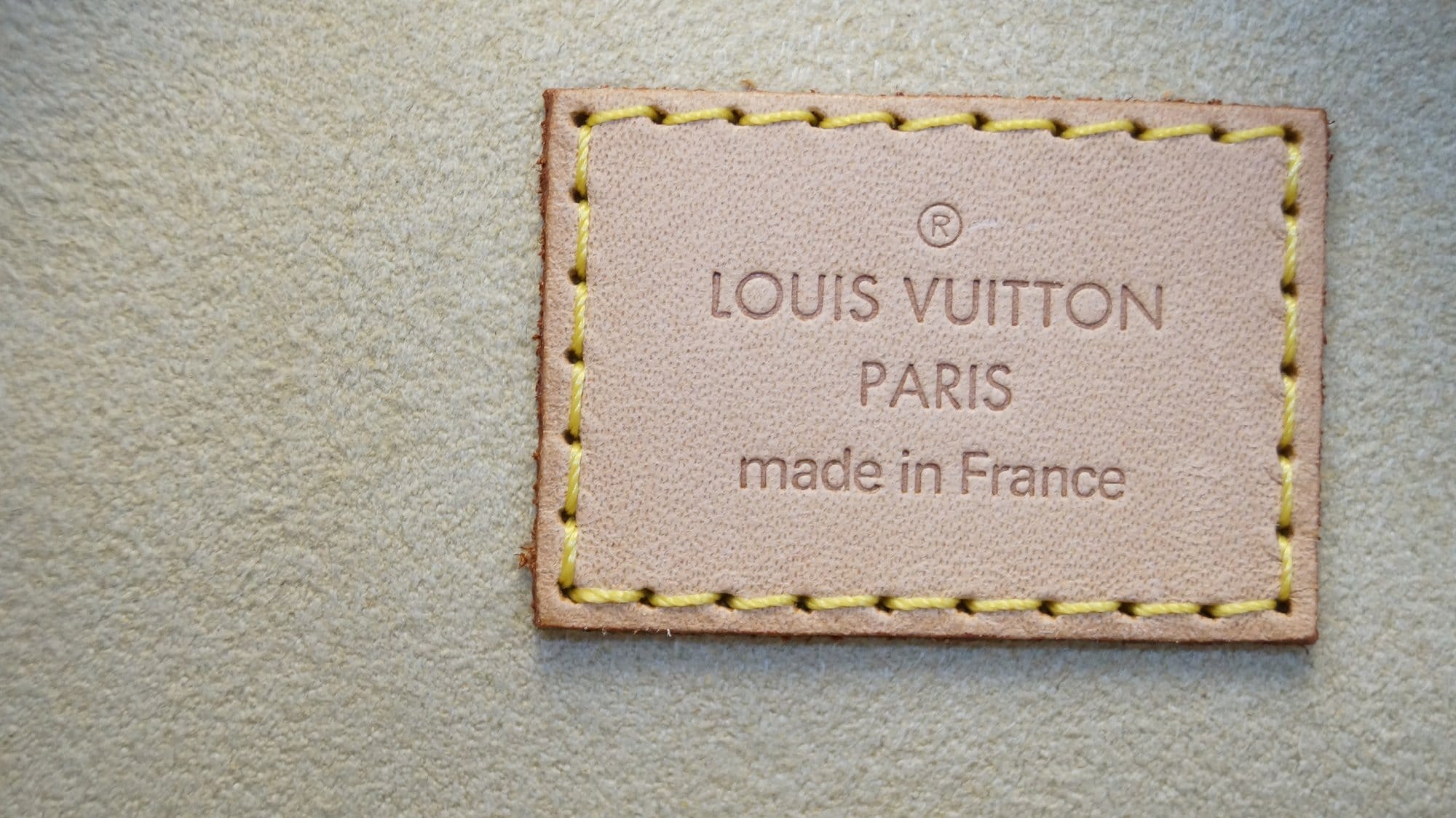 LOUIS VUITTON Manhattan GM Monogram Canvas Brown Satchel Bag