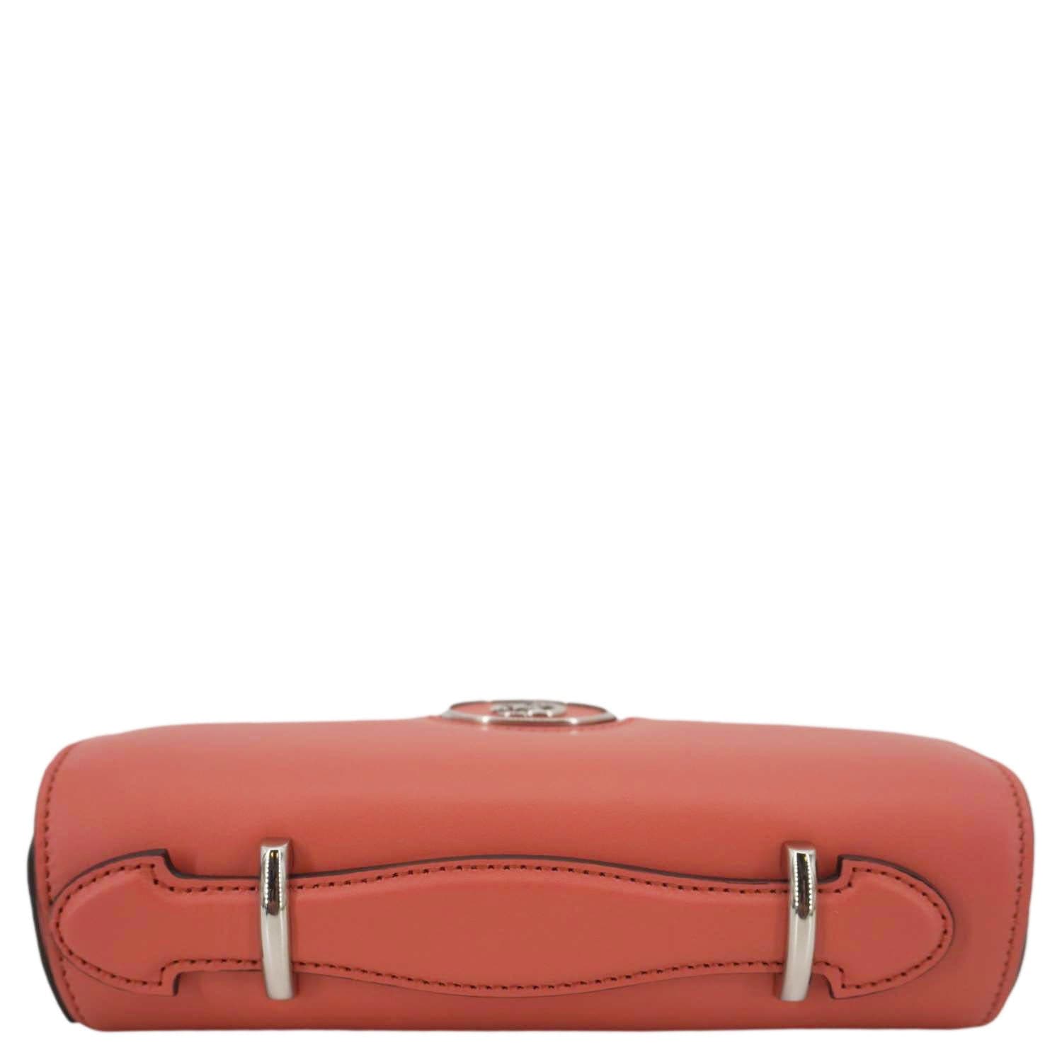 GUCCI Petite Gucci Mini Leather Chain Shoulder Bag Pink 739722