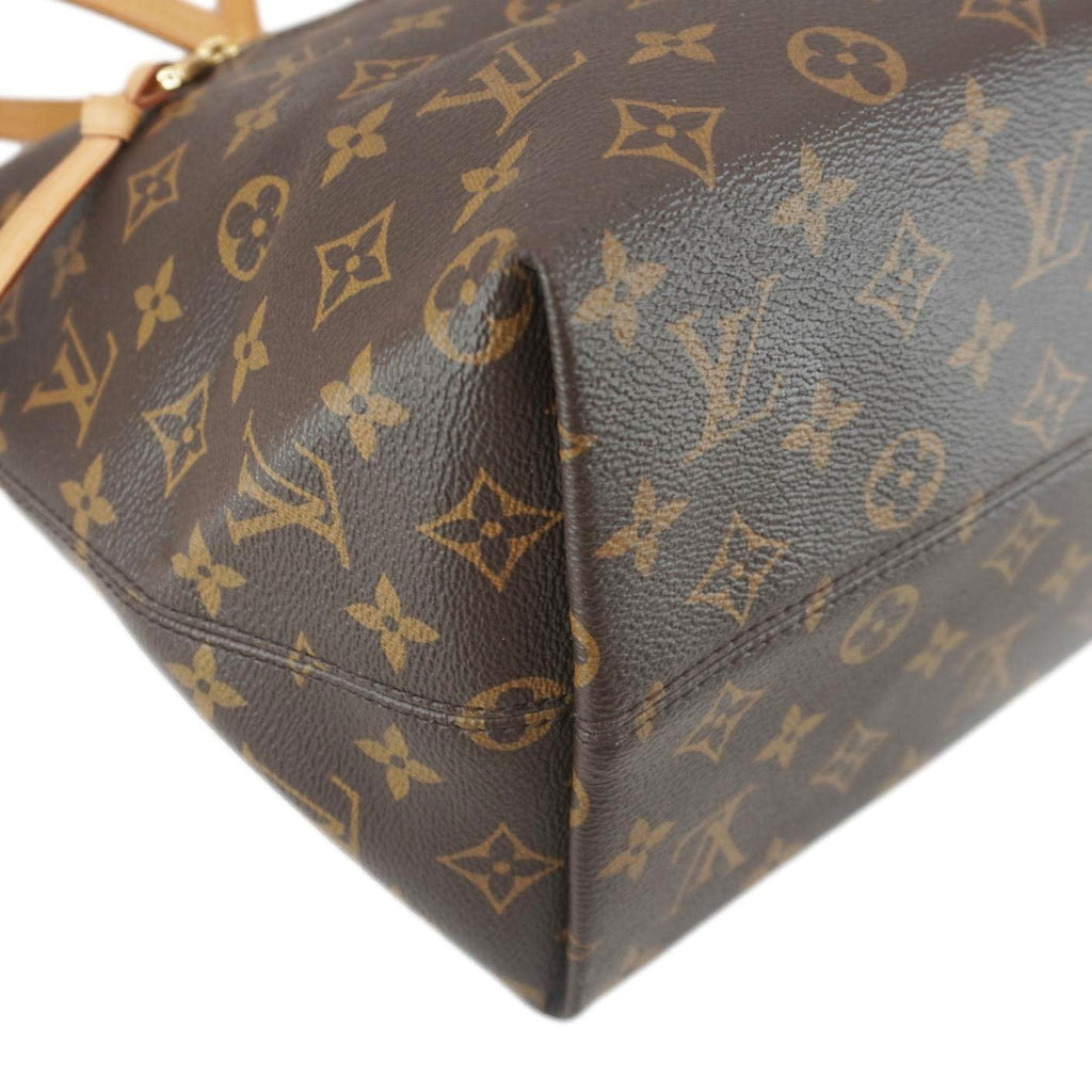 LOUIS VUITTON Iena PM Monogram Canvas Shoulder Bag Brown