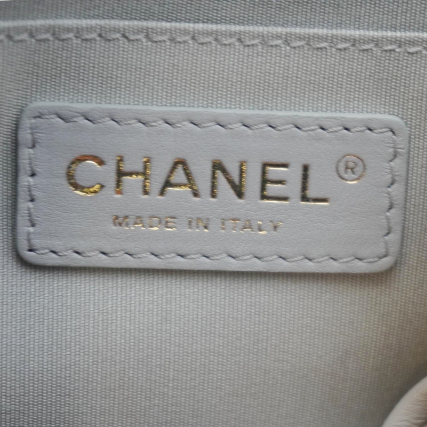 Chanel Urban Spirit Quilted Leather Backpack Bag Smokey Grey