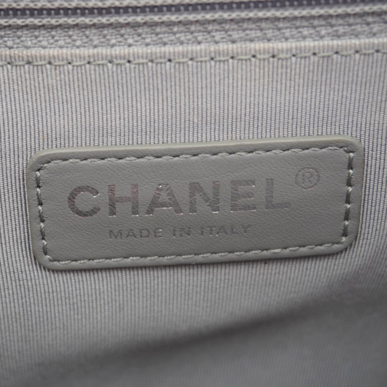 Chanel Boy Flap Old Medium Chevron Leather Crossbody Pink