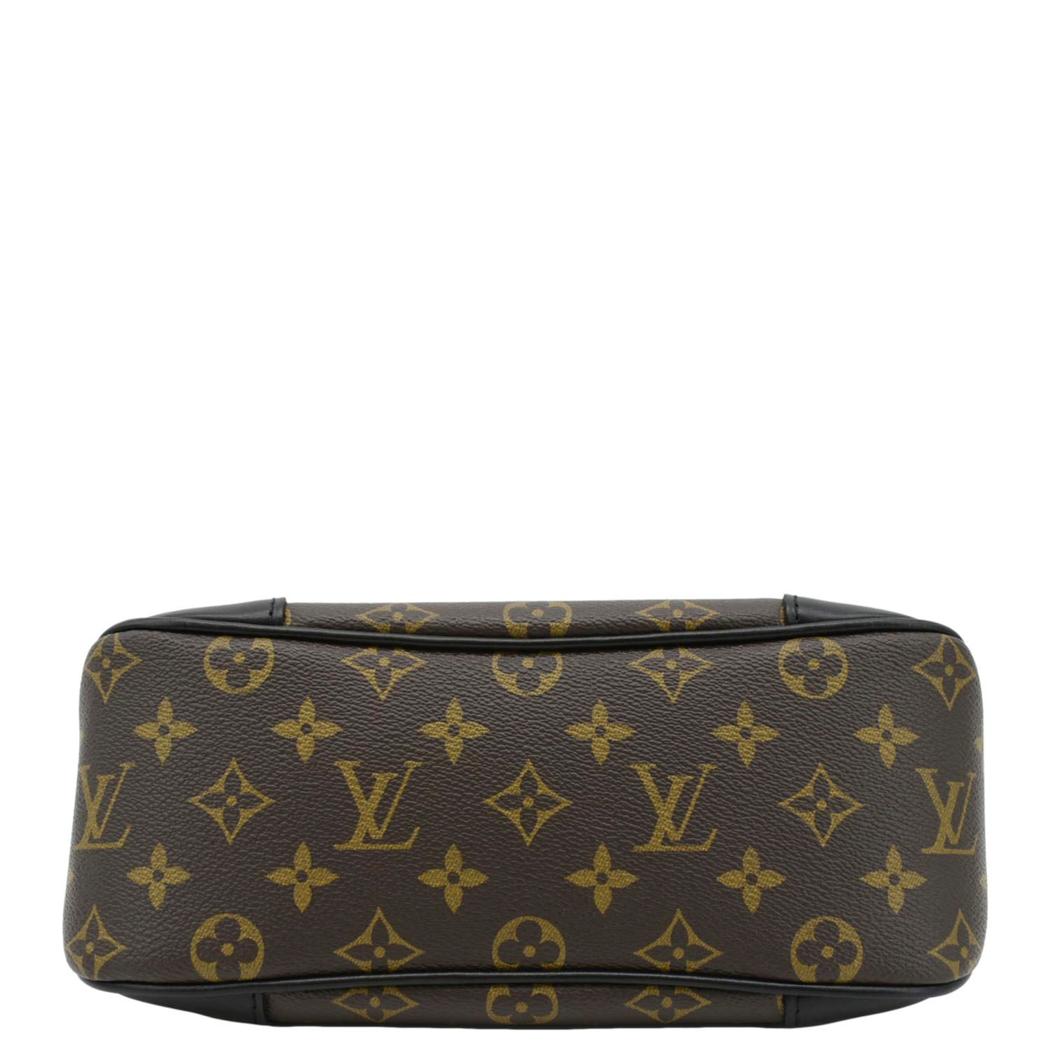 LOUIS VUITTON Boulogne Monogram Canvas Shoulder Bag Black