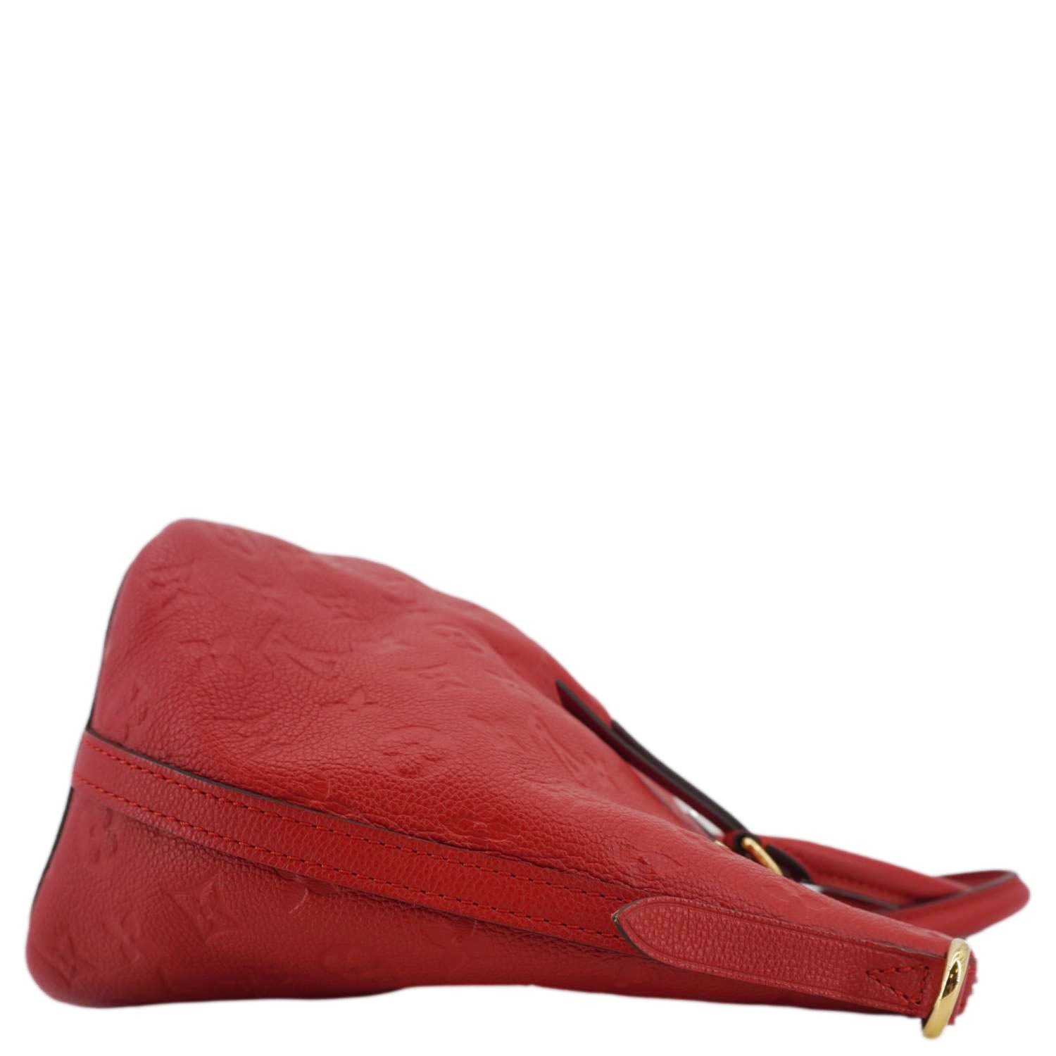 LOUIS VUITTON Mazarine Monogram Empreinte Shoulder Bag Red