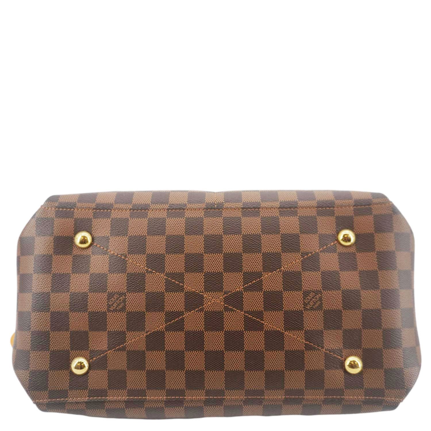 LOUIS VUITTON Maida Damier Ebene Hobo Shoulder Bag Noir