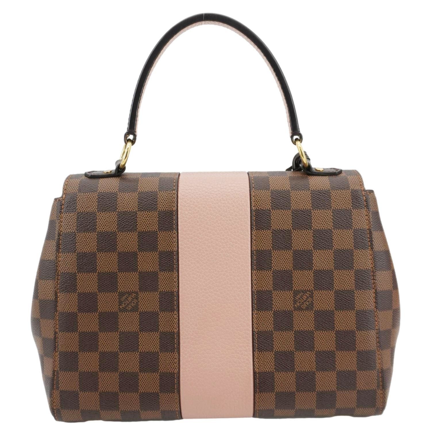 LOUIS VUITTON Bond Street MM Damier Ebene Crossbody Bag Magnolia