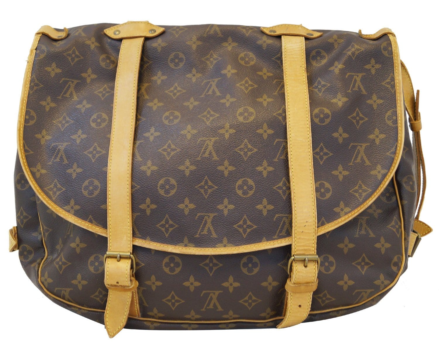 LOUIS VUITTON Monogram Canvas Saumur 43 Shoulder Bag