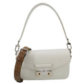 LOUIS VUITTON Swing Reverse Monogram Shoulder Bag White