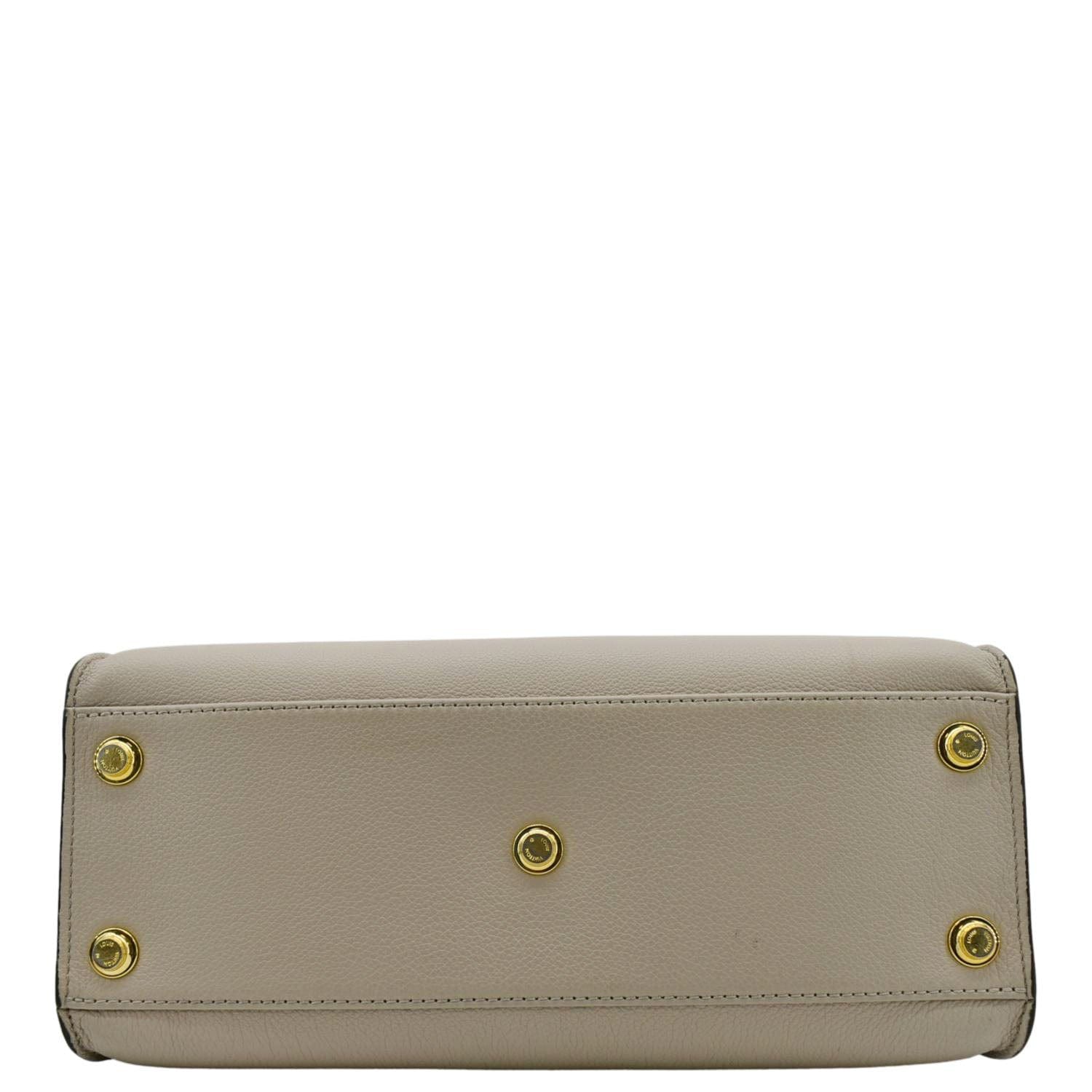 LOUIS VUITTON On My Side MM Monogram Canvas Shoulder Bag Cream
