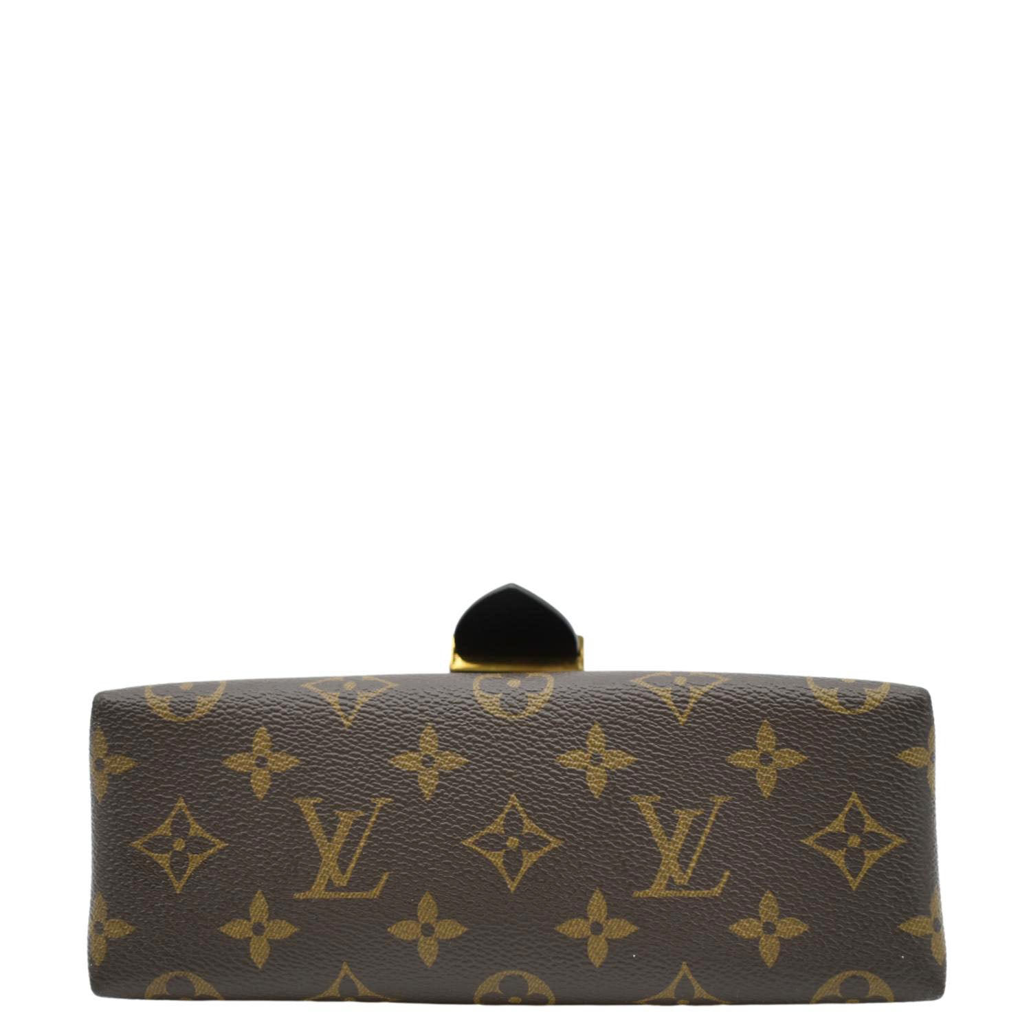 LOUIS VUITTON Locky BB Monogram Canvas Shoulder Bag Brown