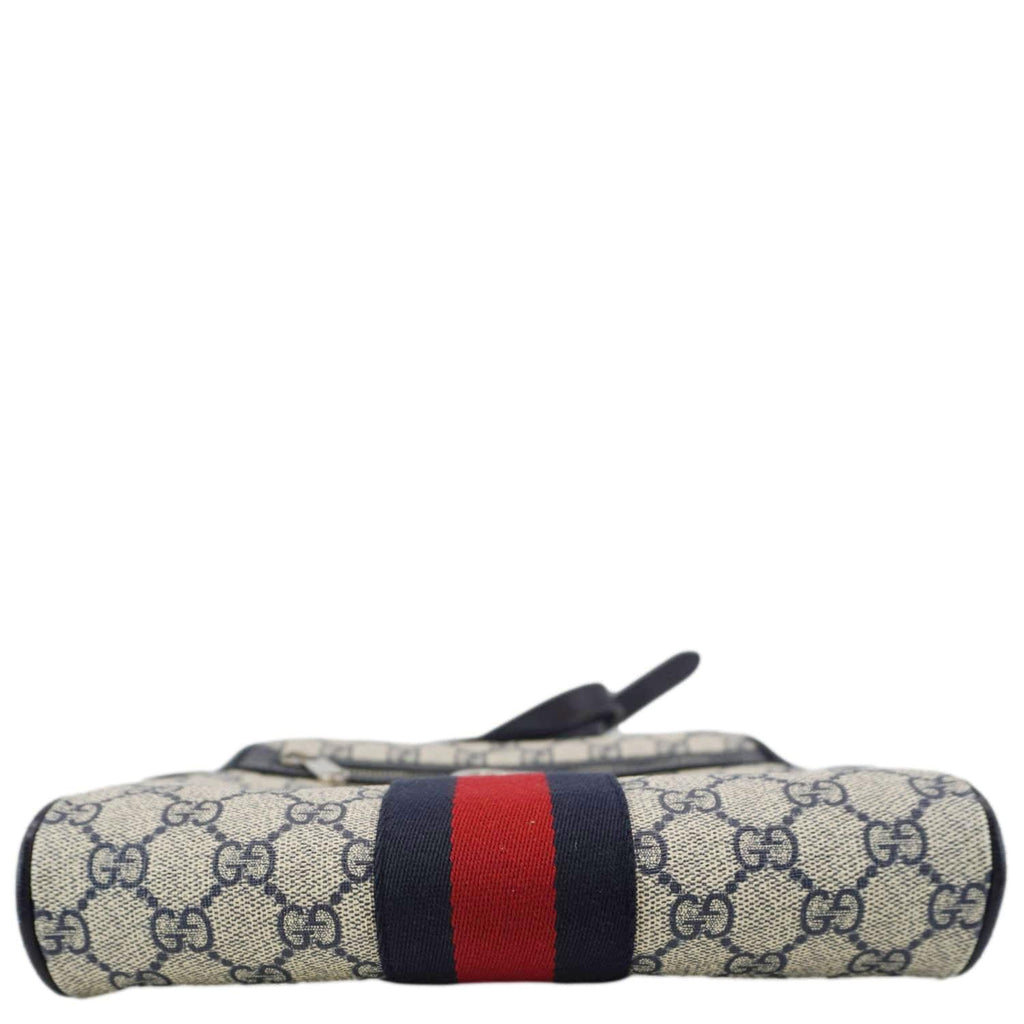 GUCCI Ophodia Small Gucci Supreme Canvas Messenger Bag Blue 547926