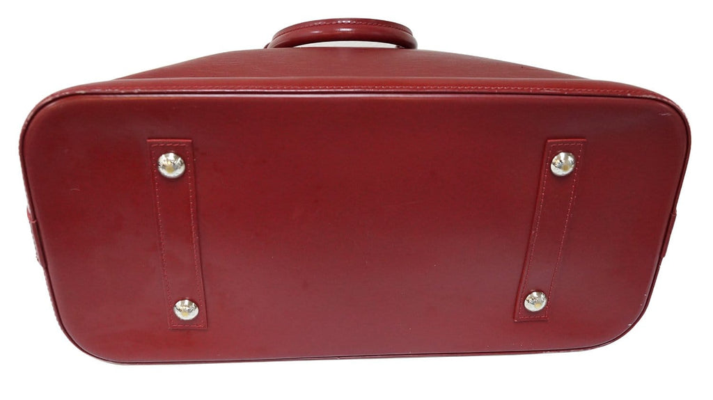 LOUIS VUITTON Fuchsia Epi Leather Alma GM Satchel Bag - Final Call